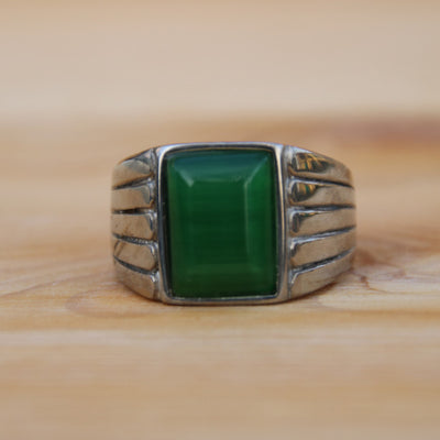 Green-Line Square Ring